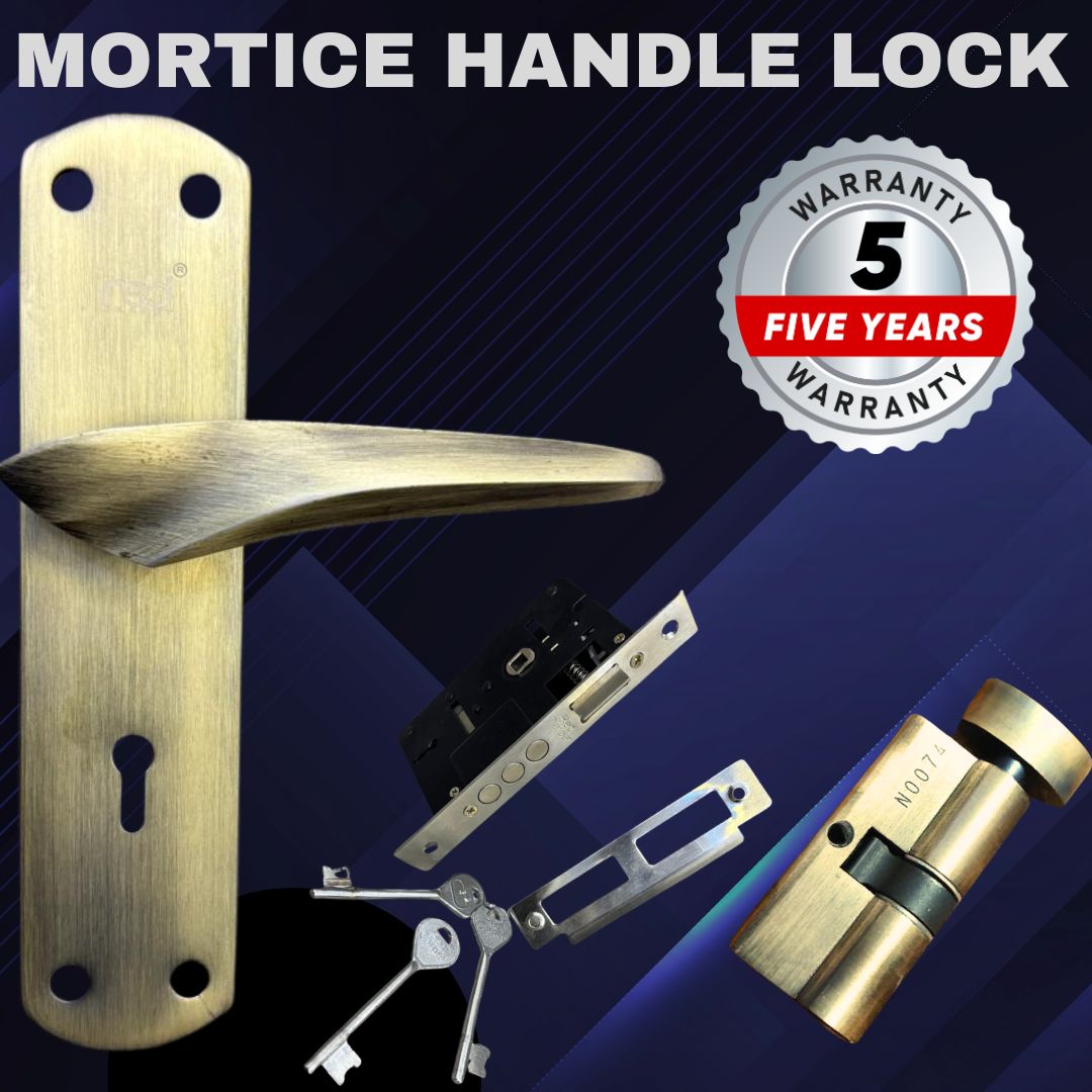 602 - Osk ANTIQUE MORTICE HANDLE