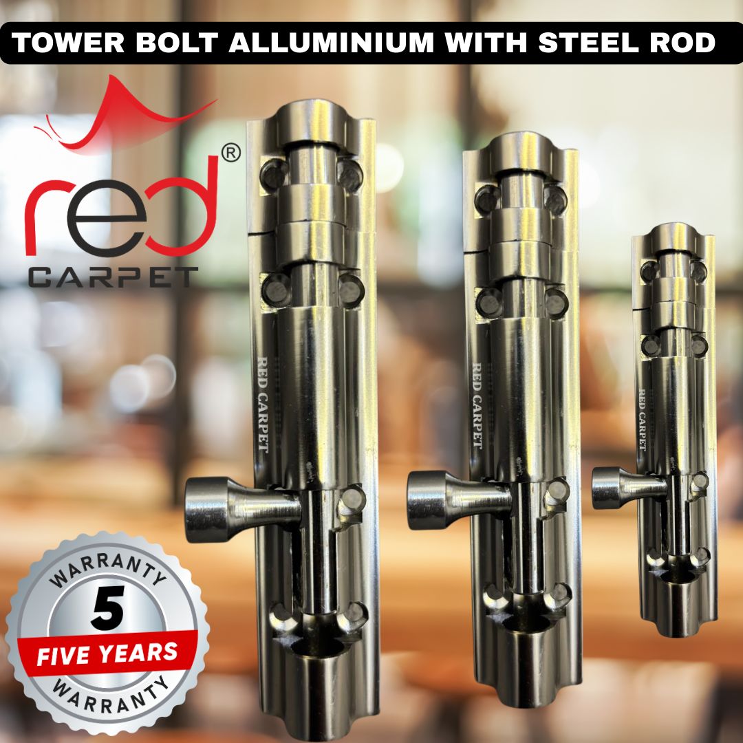 Tower Bolt Hexa Gold Matt (aluminium) 12"